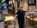 Maruja Barallobre, dueña de la Taberna de A Penela, en el Samaná