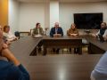 El alcalde, José Ramón Rioboo, se reunió con los vecinos