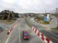Nuevo aspecto de A Pasaxe tras la demolición del viaducto del Chuac