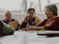 Mulleres de Xanrozo desenvolveron os obradoiros nos que crearon esta ‘Biblioteca de Sementes Ecofeminista