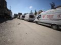 El paso fronterizo de Rafah, entre Gaza y Egipto, reabrió este domingo