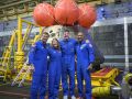 Los astronautas Reid Wiseman, Christina Koch, Jeremy Hansen y Victor Glover del Artemis II