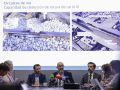 El presidente de ADIF, durante una rueda de prensa este lunes en Madrid