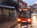 Imagen del bus 1-A que otro año más no dará servicio a Santa Cristina