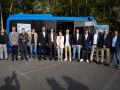 Foto de familia de la presentación de MoBT en Arteixo
