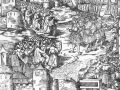 Cuando Juana la Loca y Felipe el Hermoso se refugiaron en A Coruña para no encontrarse con Fernando el Católico Llegada de Juana de Castilla y Felipe el Hermoso a A Coruña en 1506 obra de Hans Burgkmair, Leonhard Beck y Ha Sprininklee y disponible en la Biblioteca Nacional