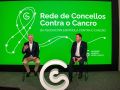 Nace la Rede de Concellos Contra o Cancro para fomentar los cuidados en áreas rurales Javier Álvarez Barbeito y Valentín González Formoso