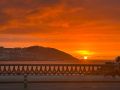 Los seis ensayos en A Coruña para el eclipse del 12 de agosto Atardecer desde el Paseo Marítimo de A Coruña