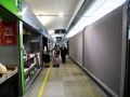 Ambiente en la última planta del mercado municipal de la plaza de Lugo