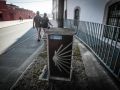 Un tramo del Camino Inglés en A Coruña