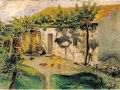 ‘Casa de campo (granja con gallinas)’ 1895