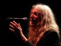 Patti Smith, durante el concierto de 2019 en Riazor
