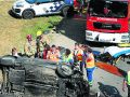 La Xunta prueba la IA para mejorar la respuesta a llamadas de emergencia Bomberos, sanitarios, Policía y Guardia Civil intervienen en un accidente en Pontevedra