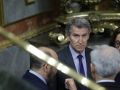 El líder del PP, Alberto Núñez Feijóo, durante un pleno del Congreso