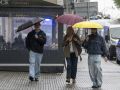 Lluvia en A Coruña el 2 de mayo