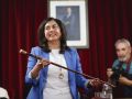 A nova alcaldesa de Lugo, Elena Candia, este xoves co bastón de mando da cidade
