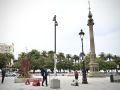 Las nuevas farolas de los Cantones