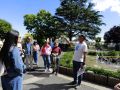 Las visitas comienzan en la plaza de A Palloza