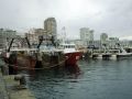 Barcos amarrados en el muelle de Linares Rivas, en una imagen de 2013