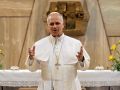 El papa, en su visita de este jueves a la universidad La Sapienza