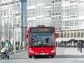 Un autobús urbano, en La Marina