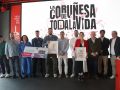 A Coruña solo le da al pescado y vuelve a premiar una tapa de mar: 'The Xouba Must Go On' Foto de familia del jurado, ganadores y finalistas