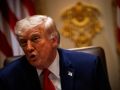 Trump, este miércoles, en una reunión en el Despacho Oval
