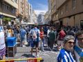 Celebración del deportivismo en la calle San Juan