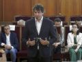 David Sánchez, hermano del presidente del Gobierno, durante el juicio