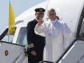 El papa llega a Barcelona