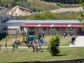 Uno de los accesos del CEIP San Pedro de Visma