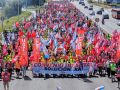 Protesta trabajadores del metal