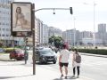 Termómetros en el Paseo Marítimo