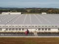 La planta solar de Inditex en A Laracha necesitó dos años para ser autorizada Centro logístico de Inditex en A Laracha
