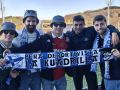 La Kuadrilla, en un desplazamiento