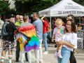 Vecinos del Ventorrillo, durante la celebración del primer Orgullo del barrio en 2023