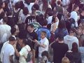 Dos personas con las camisetas de Scaloni y Mostovoi