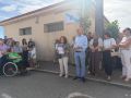 Acto de descubrimento da placa dunha rúa para o Tío Benito do Santo