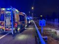 Imagen de archivo de los servicios de emergencia actuando en un accidente de tráfico