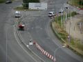 Corte de tráfico en la Tercera Ronda de A Coruña