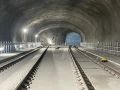Túneles del acceso ferroviario de Langosteira