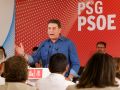 El secretario xeral del PSdeG, José Ramón Gómez Besteiro