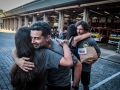 Vuelven a casa los dos bomberos coruñeses que participaron en el operativo en Venezuela Los bomberos Carlos Blanco y David Hermida recibidos este sábado en el Parque de Bomberos de A Grela