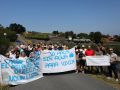 Protesta de los residentes en O Castelo