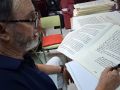 Manuel Marín Navarro transcribe el Quijote con letra gótica