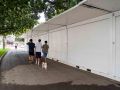 Las casetas de Méndez Núñez albergarán desde este viernes la Feira de Artes Plásticas