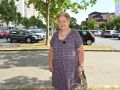 Carmen Beiroa posa para El Ideal en la avenida Salvador de Madariaga