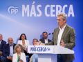 Rueda, durante su intervención en el acto de presentación de los candidatos, este sábado