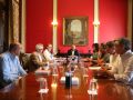 Reunión del sector del taxi con el Ayuntamiento