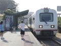 Una de las frecuencias diarias en el apeadero de la UDC